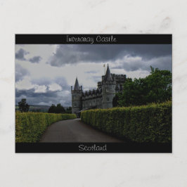 Postal Castillo de Inveraray al atardecer