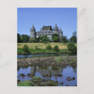 Postal Castillo de Inverary, Strathclyde, Escocia
