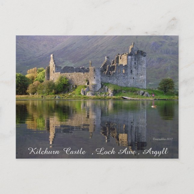 Postal Castillo de Kilchurn (Anverso)