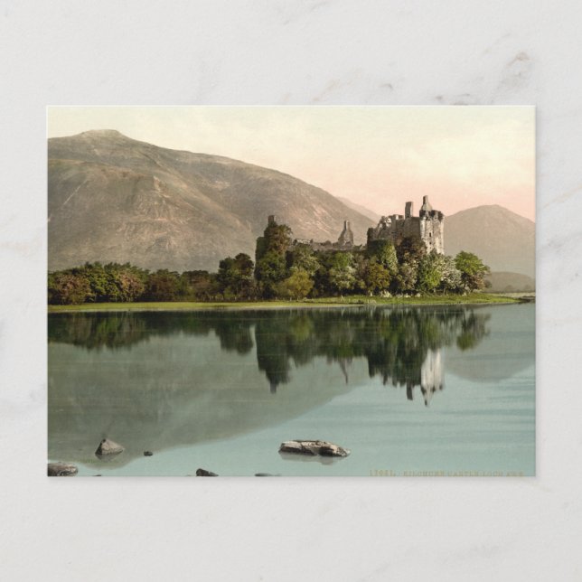Postal Castillo de Kilchurn, Argyll y Bute, Escocia (Anverso)