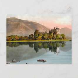 Postal Castillo de Kilchurn Vintage Scotland
