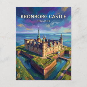 Postal Castillo de Kronborg Dinamarca