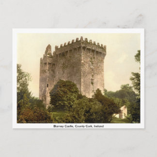 Postal Castillo de la lisonja, corcho del Co., Munster,