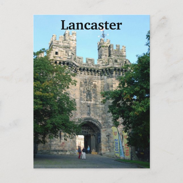 Postal Castillo de Lancaster (Anverso)