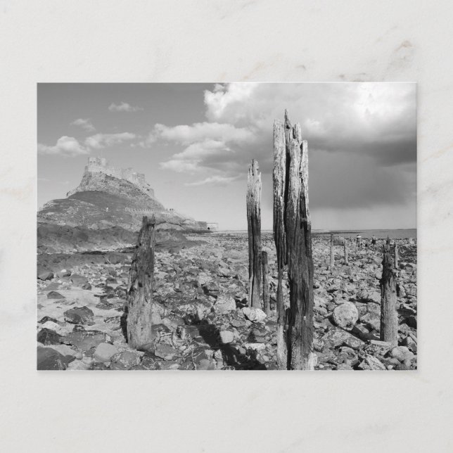 Postal Castillo de Lindisfarne (Anverso)