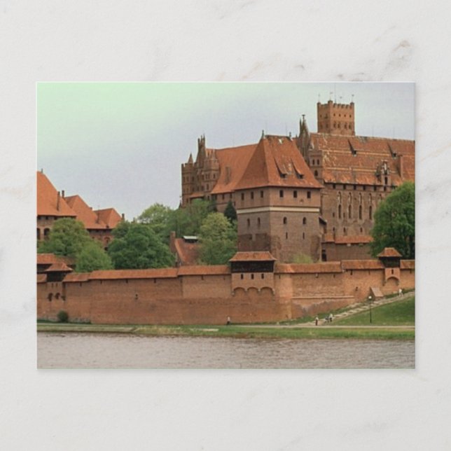 Postal Castillo de Malbork (Anverso)