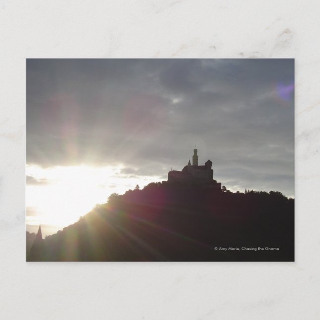 Postal Castillo de Marksburg (Anverso)