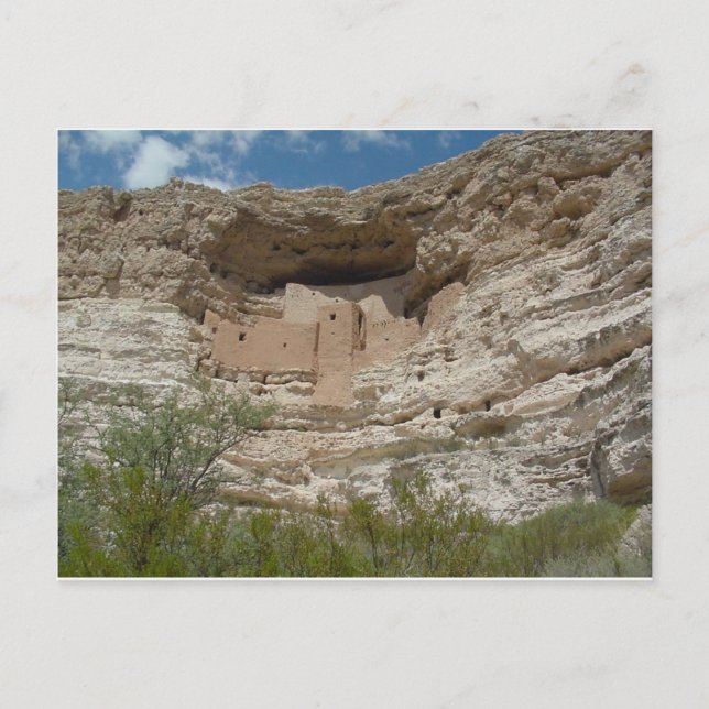 POSTAL CASTILLO DE MONTEZUMAS (Anverso)