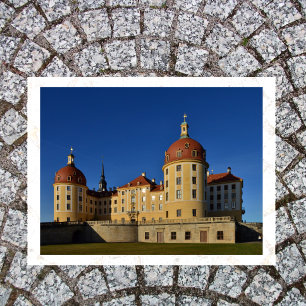 Postal Castillo de Moritzburg, Sajonia, Alemania