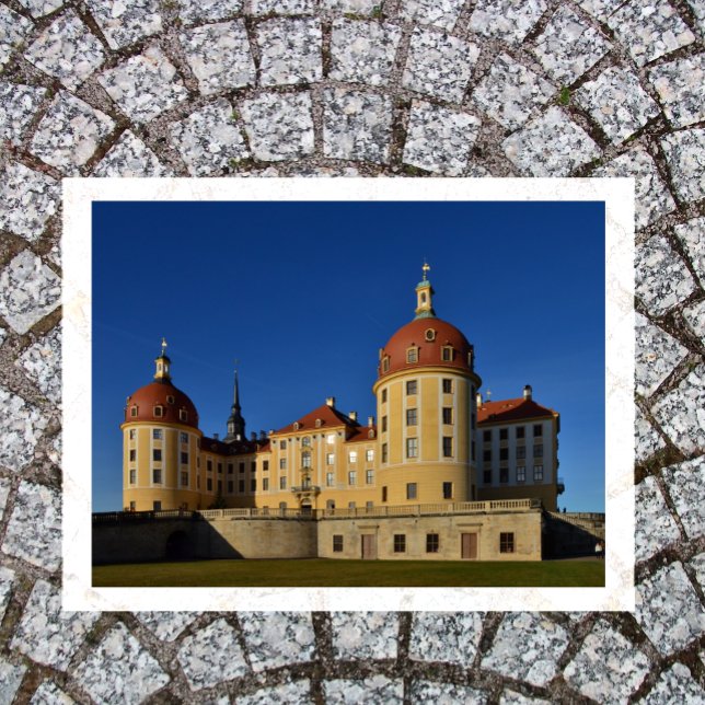 Postal Castillo de Moritzburg, Sajonia, Alemania (Subido por el creador)