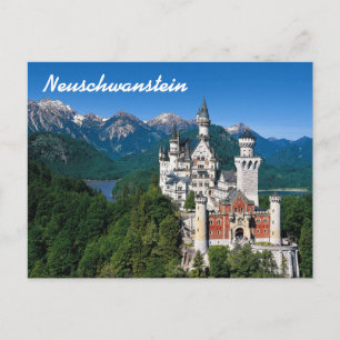 Postal Castillo de Neuschwanstein