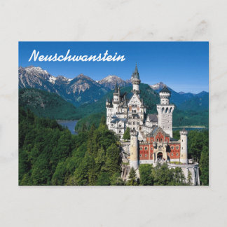 Postal Castillo de Neuschwanstein