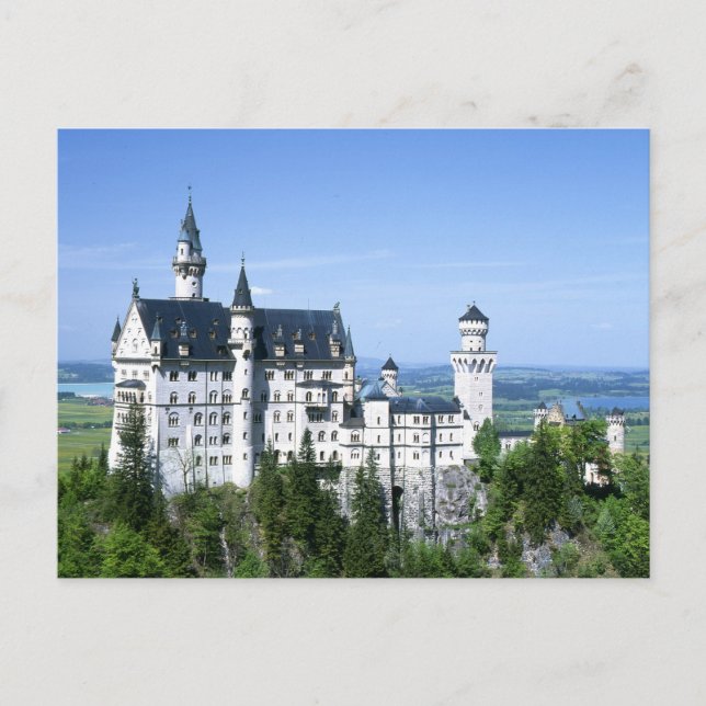 Postal Castillo de Neuschwanstein (Anverso)