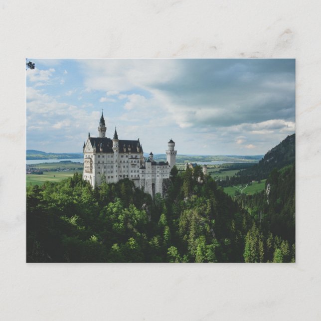 Postal Castillo de Neuschwanstein (Anverso)