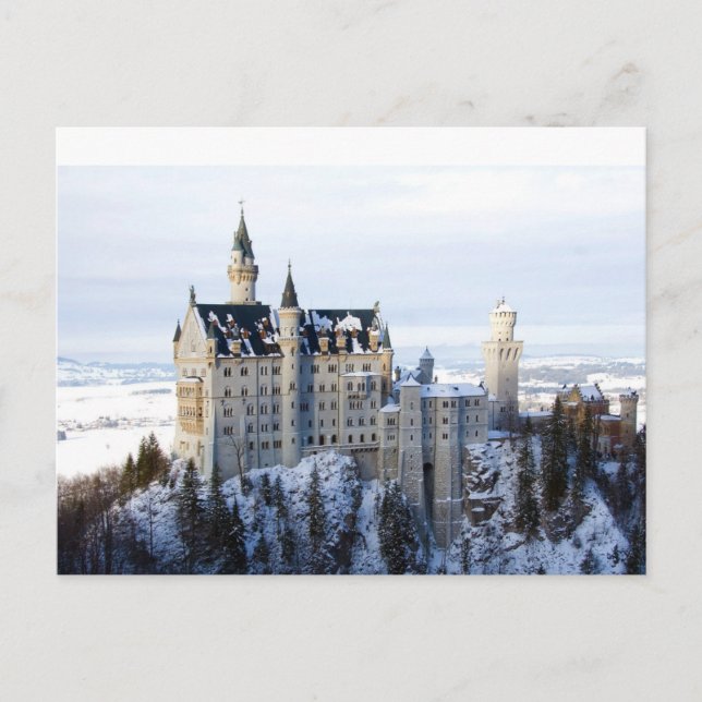 Postal Castillo de Neuschwanstein 4 (Anverso)