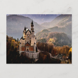 Postal Castillo de Neuschwanstein Alemania