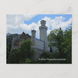 Postal Castillo de Neuschwanstein - Alemania
