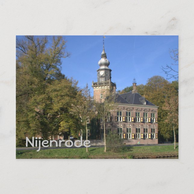 Postal Castillo de Nijenrode (Anverso)