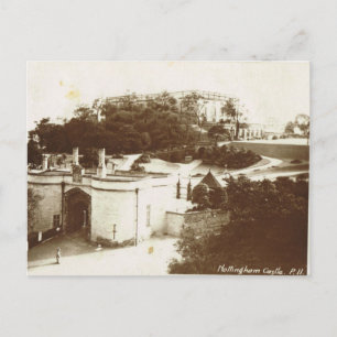 Postal Castillo de Nottingham, 1920