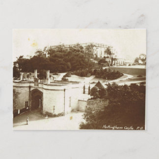 Postal Castillo de Nottingham, 1920