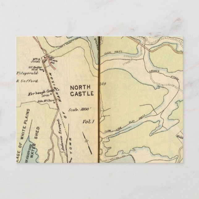 Postal Castillo de Nueva York 3 (Anverso)