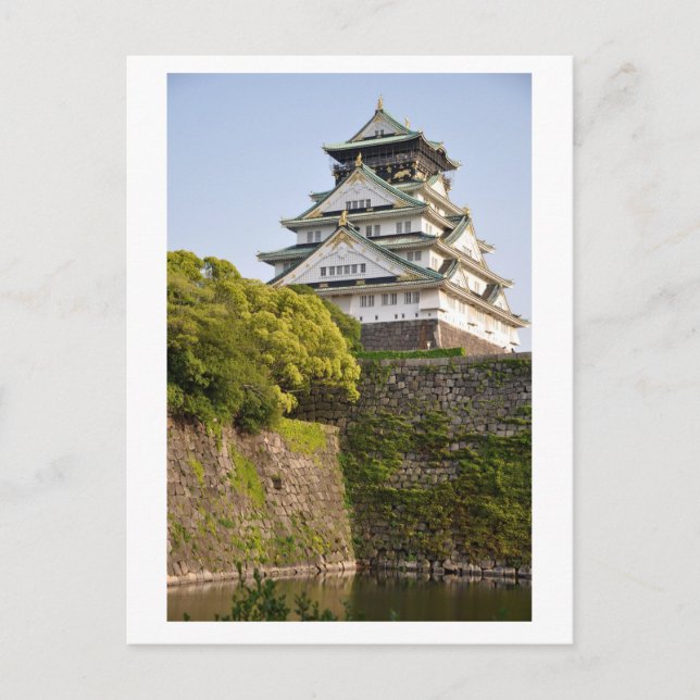Postal Castillo de Osaka (Anverso)
