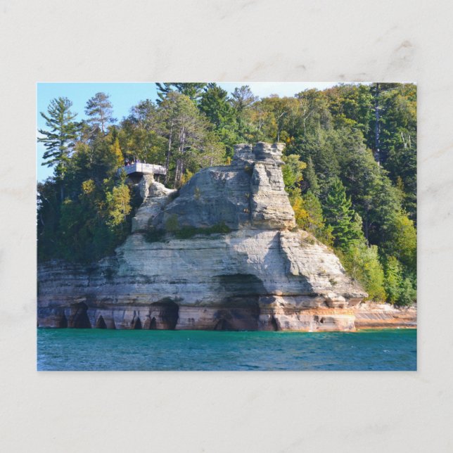 Postal Castillo de Postcard/Miners Michigan (Anverso)
