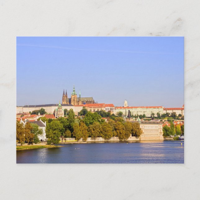 Postal Castillo de Praga (Anverso)