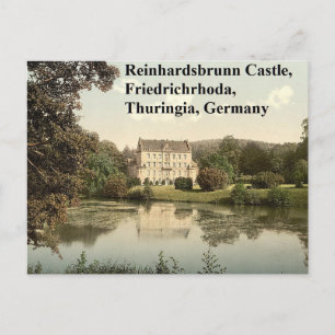 Postal Castillo de Reinhardsbrunn, Friedrichrhoda, Turing