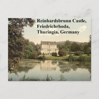 Postal Castillo de Reinhardsbrunn, Friedrichrhoda, Turing