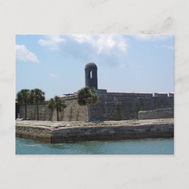 Postal Castillo de San Marcos (Anverso)
