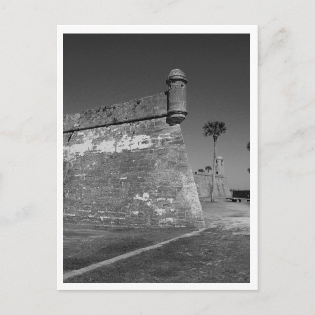 Postal Castillo De San Marcos (Anverso)