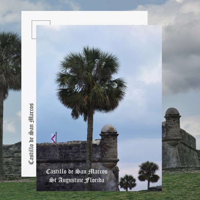 Postal Castillo de San Marcos St Augustine FL Foto (Subido por el creador)
