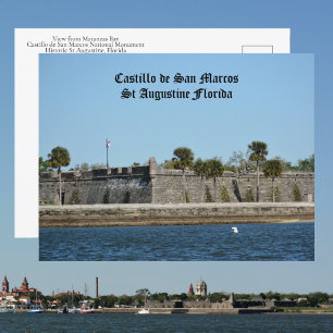 Postal Castillo de San Marcos St Augustine FL Foto