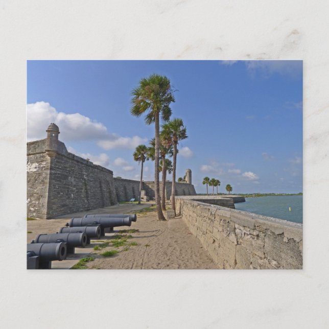 Postal Castillo de San Marcos St Augustine Florida (Anverso)