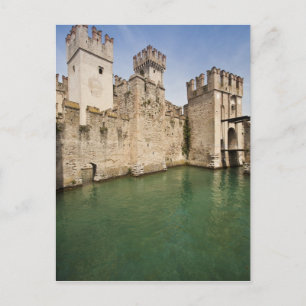 Postal Castillo de Scaliger, Sirmione, provincia de Bresc