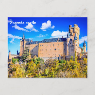 Postal Castillo de Segovia Postcard