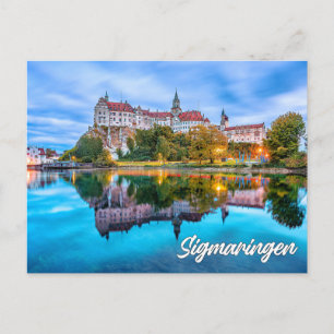 Postal Castillo de Sigmaringen, Alemania