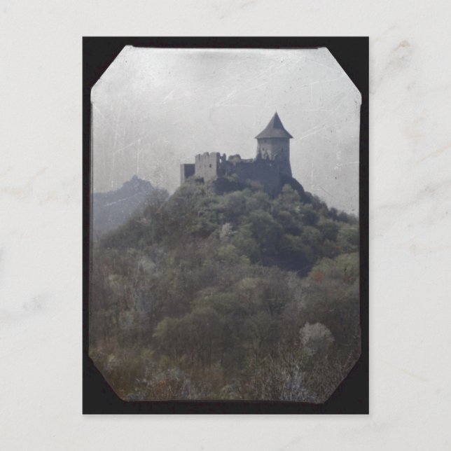 Postal Castillo de Šomoška (Anverso)