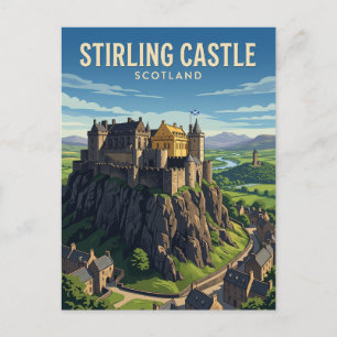 Postal Castillo de Stirling Escocia