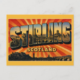 Postal Castillo de Stirling Escocia