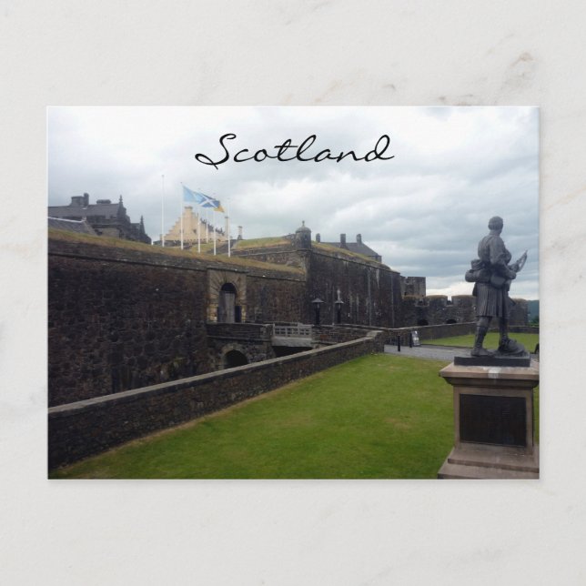 Postal castillo de stirling frontal (Anverso)