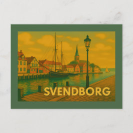 Postal Castillo de Svendborg, Dinamarca