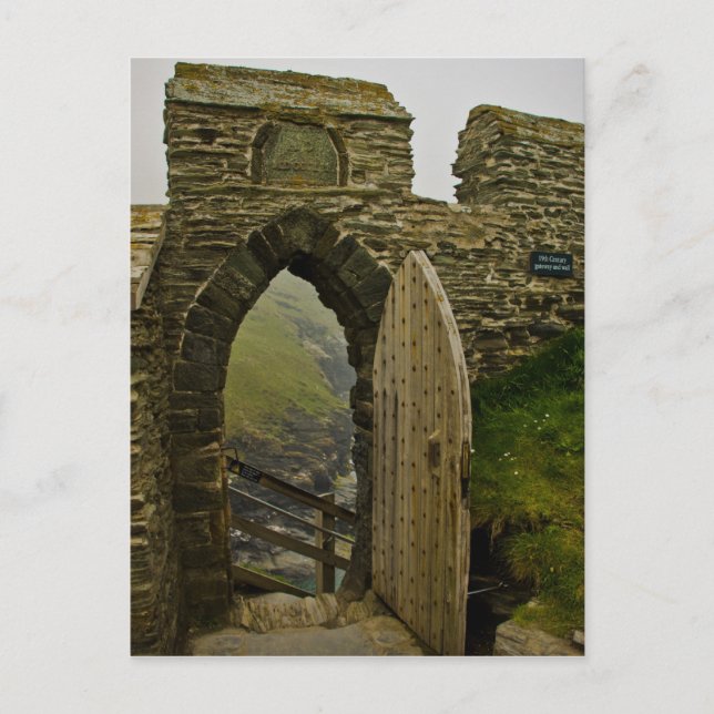 Postal Castillo de Tintagel (Anverso)