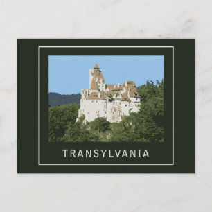 Postal Castillo de Transylvania Bran