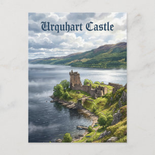 Postal Castillo de Urquhart Reino Unido