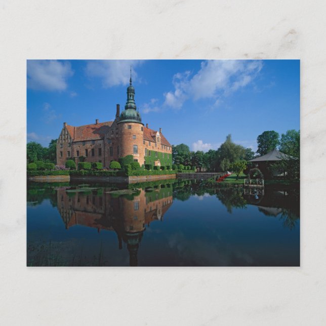 Postal Castillo de Vittskovle, Skane, Suecia (Anverso)