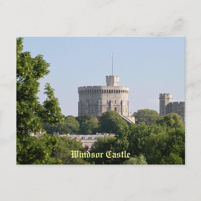Postal Castillo de Windsor (Anverso)