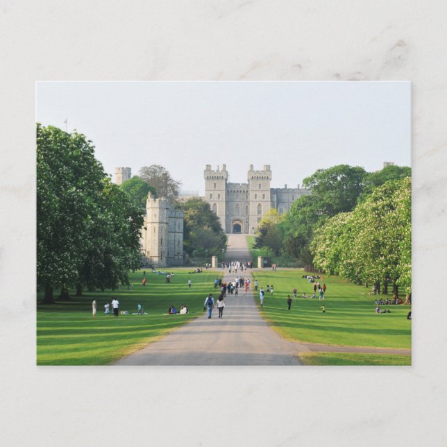 Postal Castillo de Windsor (Anverso)