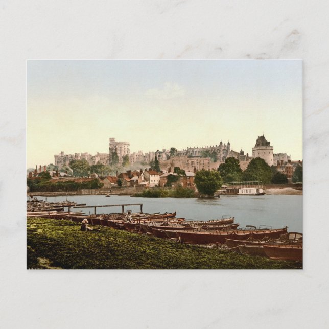 Postal Castillo de Windsor (Anverso)